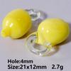 5/20 Stück/Los Verschiedene Früchte-Anhänger Erdbeere/Kirsche/Zitrone Anhänger Für Schmuckherstellung Großhandel Glasmaterialien Armbänder herstellen