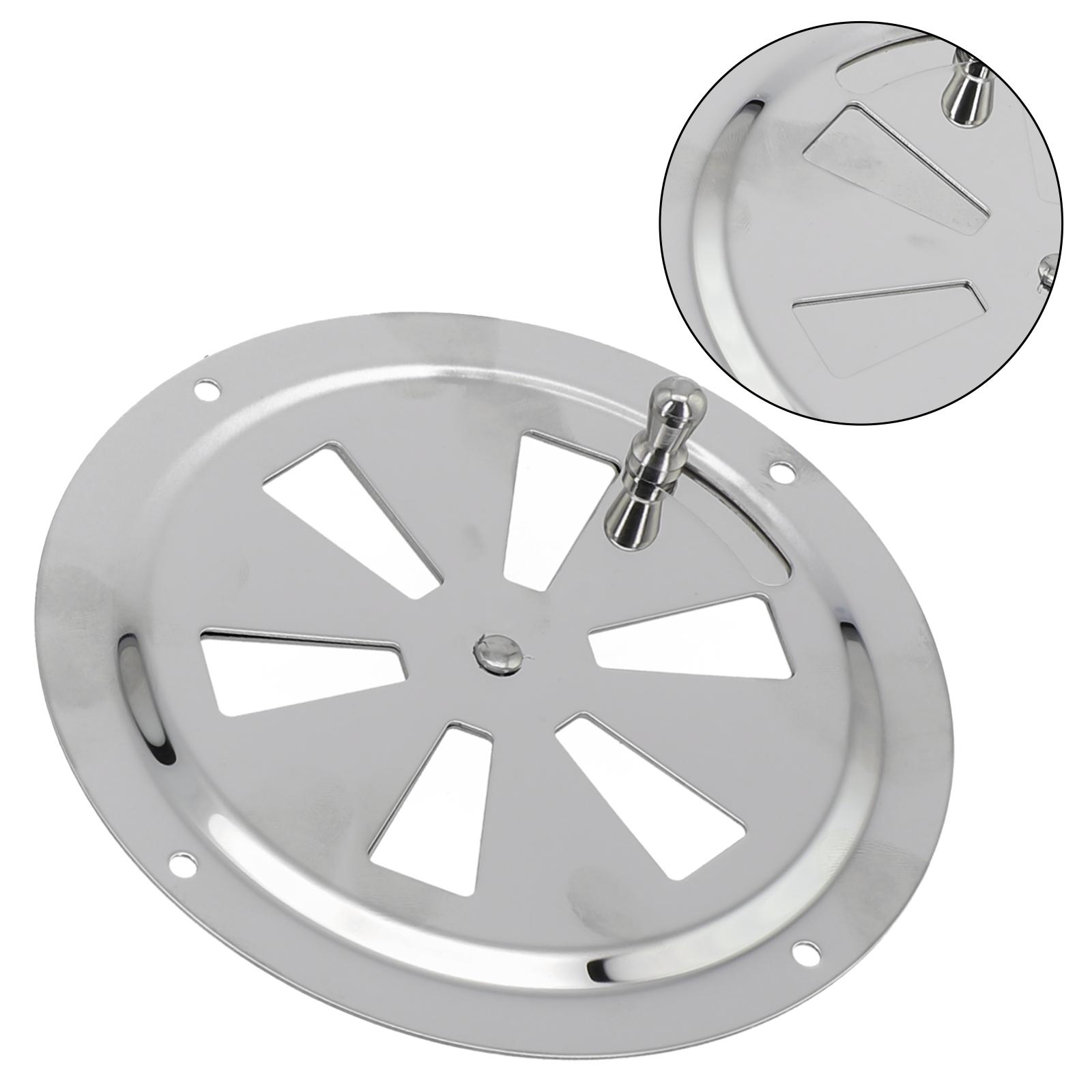 Air Vent Butterfly Replacement Round Louvered Vent