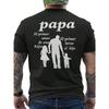 Spanish Fathers Day Regalo Camisa MenS T Shirt Back Print 100 Cotton Knit Fabric Casual TShirt With Crew Neck Short Sleeves