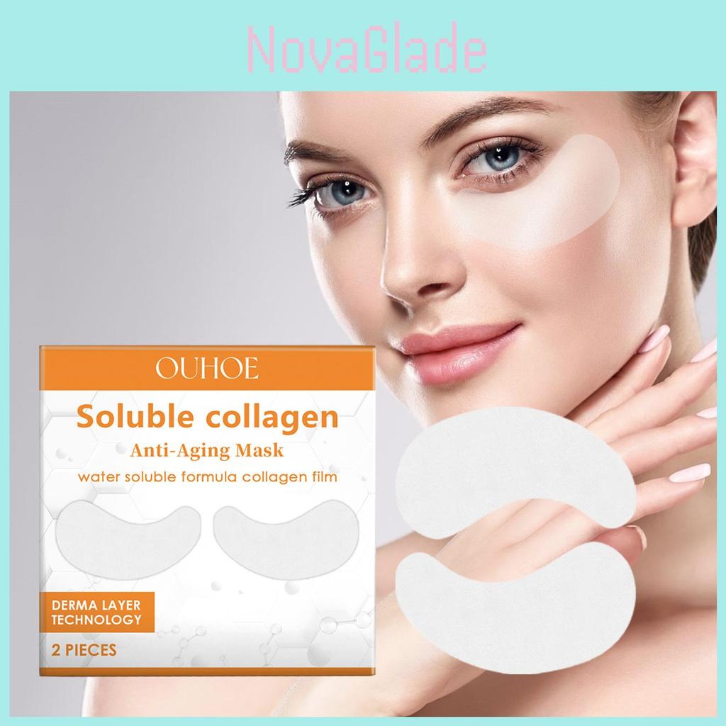 Ouhoe Collagen Soluble Eye Masks For Firming And Hydrating Delicate Eye Area