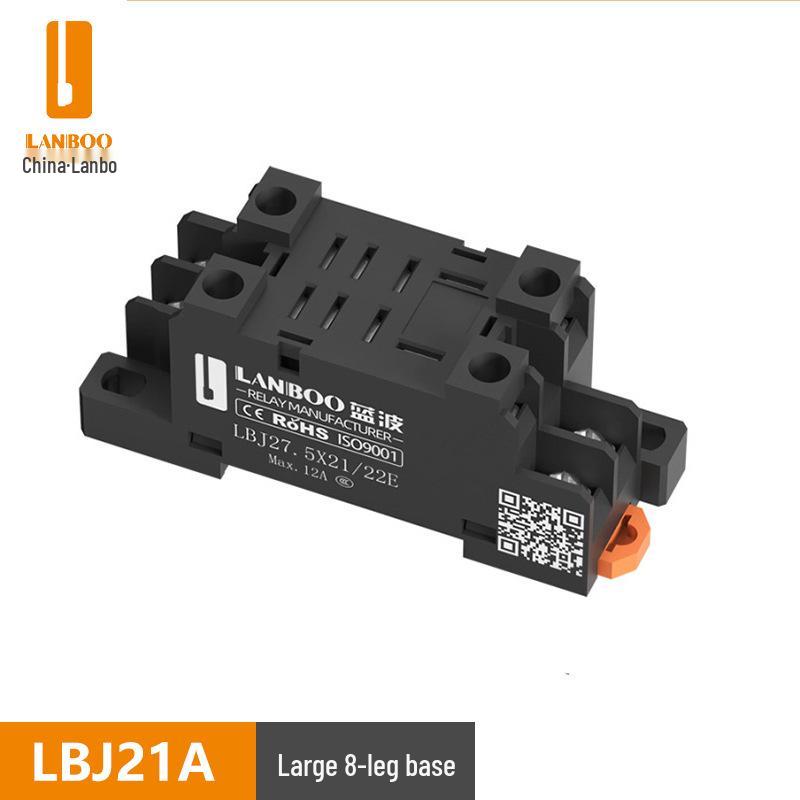 Blue Wave Electromagnetic Relay Socket – Small & Large 5-Pin, 8-Pin, 14-Pin Options (J6A/J13A/J21A Compatible)