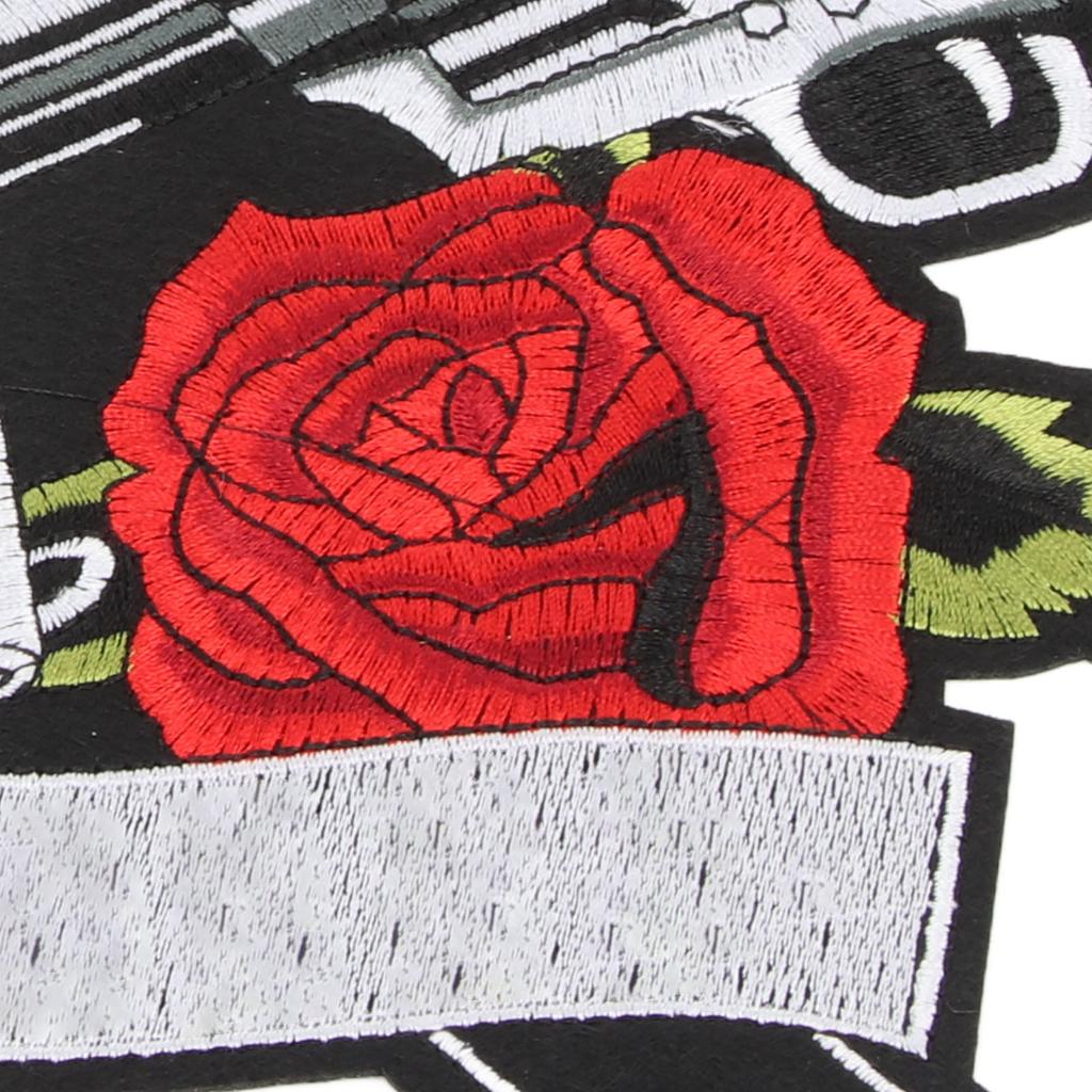 30cm Big Patches Embroidered Patch Appliques for DIY T‑Shirt Jeans Backpack