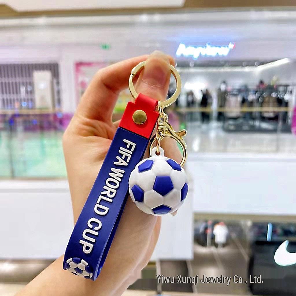 Creative Cartoon Football Jersey Doll Keychain - Bag and Car Accessory Gift