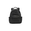 Classic Double T Logo Solid Color Zipper Backpack Women Backpack Black 88368-001