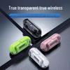 Transparent A06 Wireless Earbuds F80 Mini, TWS Sports Bluetooth Earbuds F20 with Digital Display