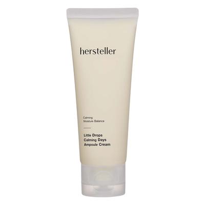Little Drops Calming Days Crema Ampolla 100ml Lenitiva Idratante Estratto di Fiori di Calendula Vegana Pelle del Viso Cura della Pelle Coreana