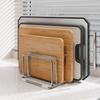 Cutting Board Holder Stainless Steel Cutting Board Rack Kitchen Organizer For Chopping Board Kitchen Storage Organization Rack