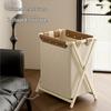 Collapsible Laundry Hamper for Clothes Storage - Ideal for Dorms and Bathrooms