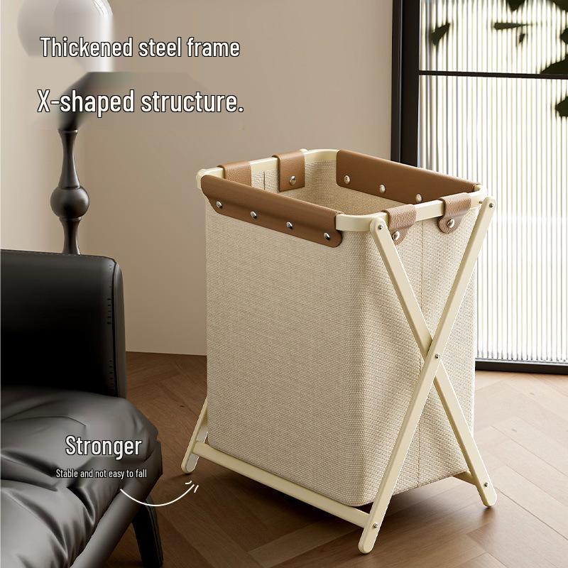 Collapsible Laundry Hamper for Clothes Storage - Ideal for Dorms and Bathrooms