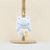 Sweet Blue And Green Frog Plush Pendant Keychain Perfect Accessory Backpack