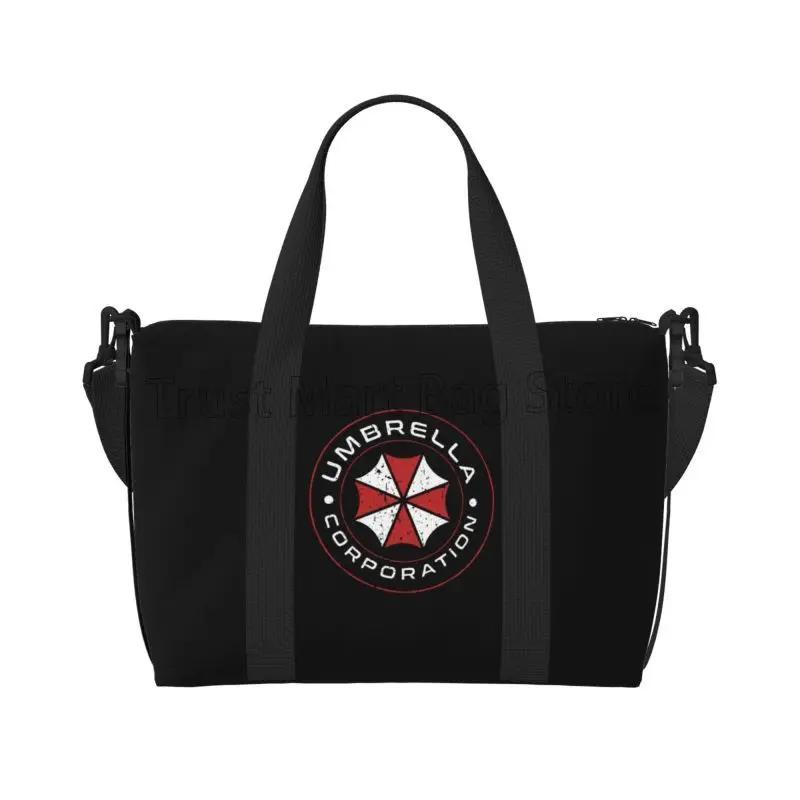 

Umbrella Corporation Travel Duffle Bag Lightweight Waterproof Weekender Overnight Luggage Bag Carry on Bags for Sports Gym Yoga