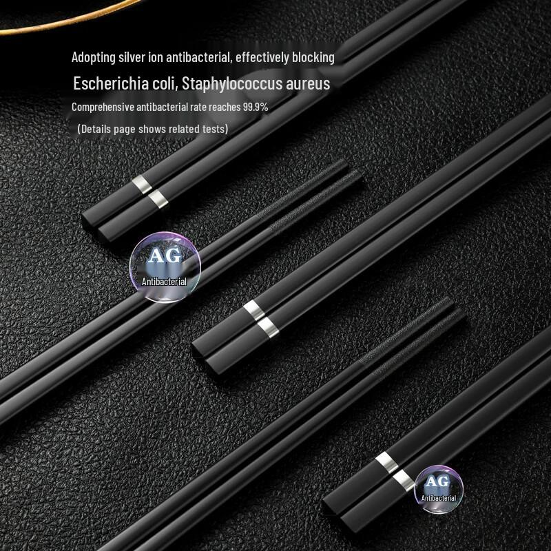 Premium Antibacterial Alloy Chopsticks