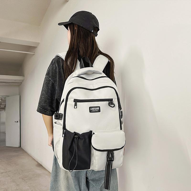 Schoolbag Multi-compartment Backpack Large Capacity Travel Male Student School Bag Ins Niche Tide Brand Light Outdoor Women's Mountaineering Backpack