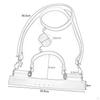 Bag Strap Replacement for Crochet Handle in DIY Crossbody Design