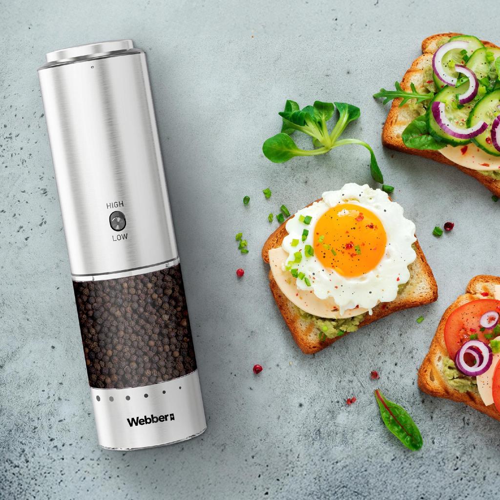 Electric Pepper And Salt Grinder Battery Usb Salt Grinder