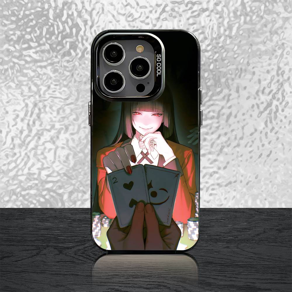 

Yumeko Jabami K-Kakegurui Phone Case For iPhone 15,17,12,14,13,16,11,E,Max,Plus,Air,Pro,Mini Matte Protect Cover iPhone16promax