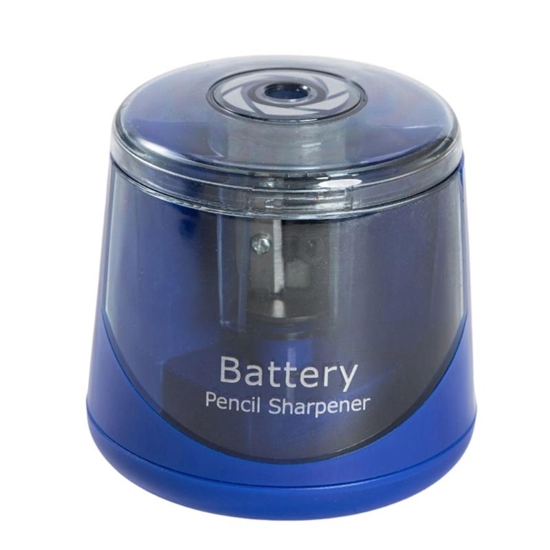 Electric Pencil Sharpener Battery Operated Pencil Sharpener with Clear Sharvings Container For Artist Student Children