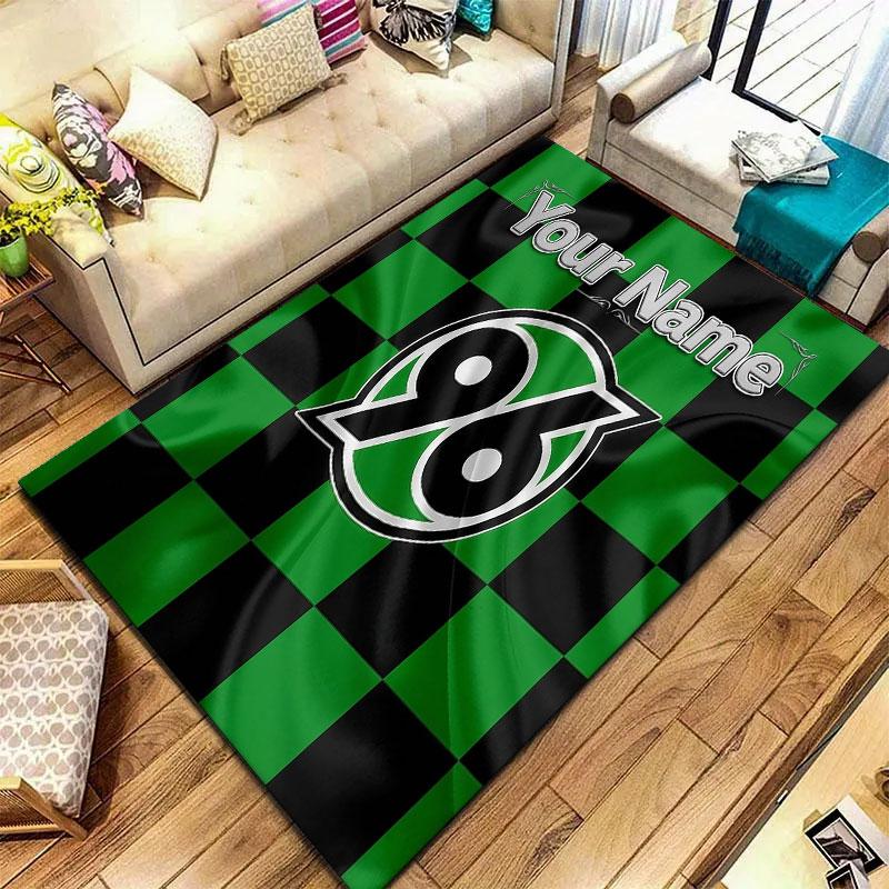 Hannover 96 Custom Name Carpet Rug for Living Room Bedroom Home Sofa Decoration,Kids play Non-slip Floor Mat