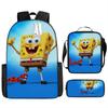 Spongebob Squarepants Children'S School Bag Male And Female Students Backpack Kindergarten Cute Cartoon Backpack Pencil Bag