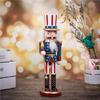American Wooden Nutcracker Soldier Figurine Christmas Decor Display Gift 10 Inch