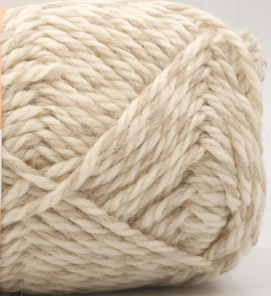 Hamanaka Sonomono Hand Knitting Alpaca Extra Color 5 Set 0093 Yarn, Wool, Thick, 46, Gray, 40g, Approx. 60m, Balls,