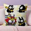 Anime Cute Ranma P Chan Ryogas pig   Maple Design Cushion Cover Happy Autumn Harvest decor Holiday Decorati Pillow Cover
