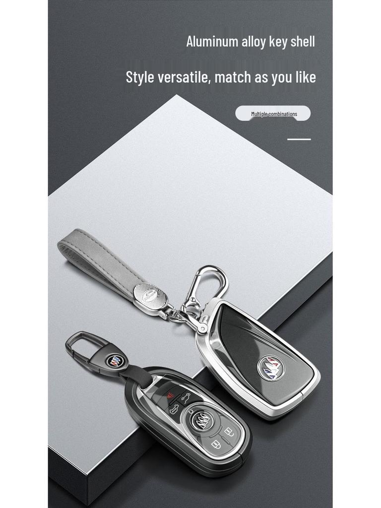 2022 Buick Key Cover for GL8, Envision, E YueS, LaCrosse, and Ankeqi Models – Car Key Shell Case