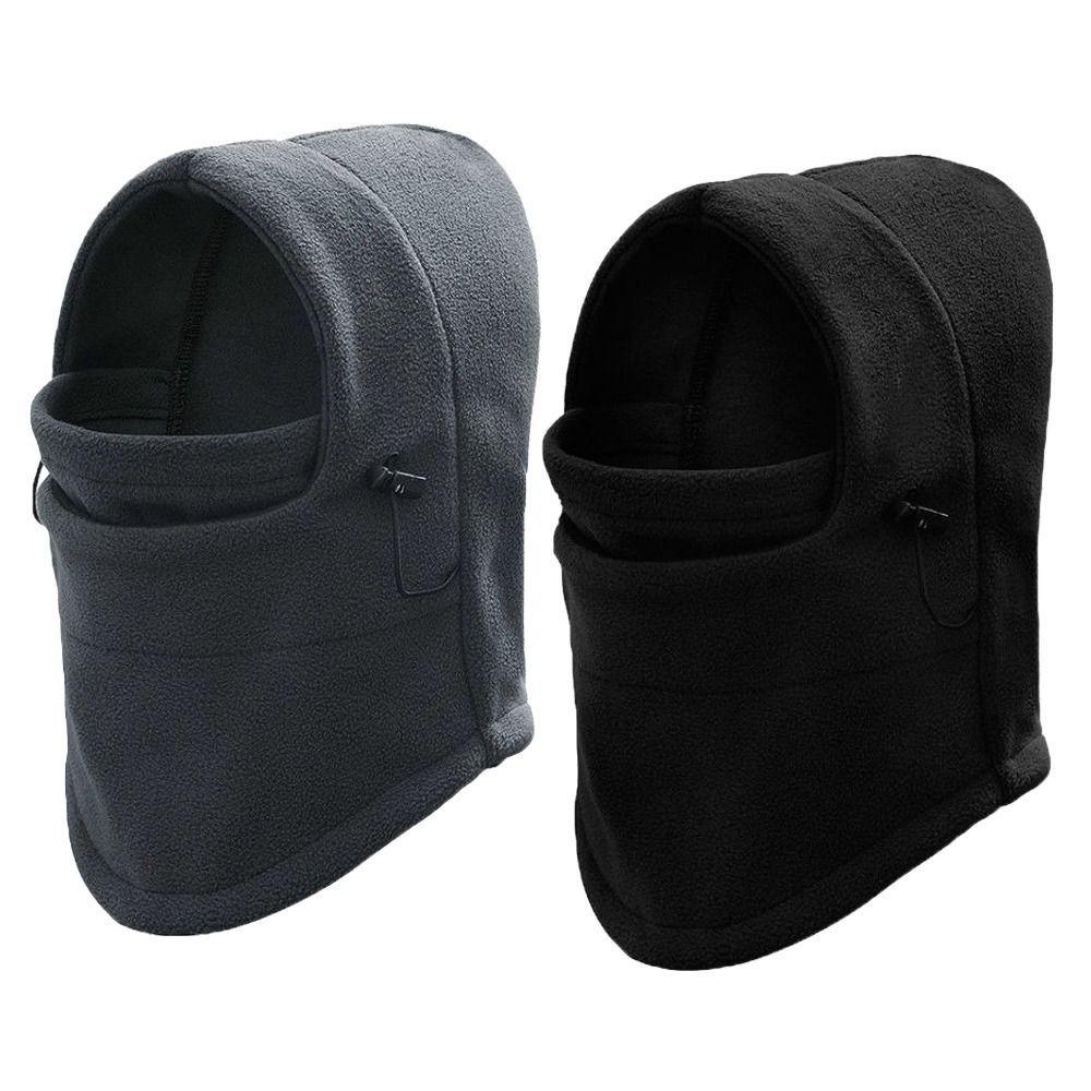 Warmer Balaclava Ski Mask Caps Hooded Neck Warmer Winter Warm Cap Thermal Fleece Hat  Winter Wear