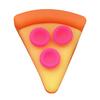 Pizzastück Quetschspielzeug Stressabbau Mini-Pizza Sensorikspielzeug Homeoffice-Arbeiter Weiches Dehnbares Simulationsessen Fidget Spielzeug