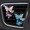 Car Air Conditioning Outlet Perfume Decoration Clip Dual- Double Butterfly Air Purification Decoration Clip Car Interior