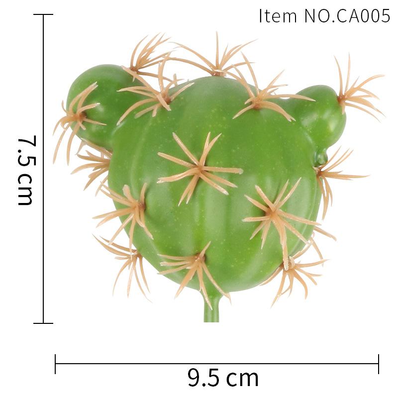 

Имитация пены Кактус/Кактус, Цена включая стержень, Офисное украшение Сделай сам Имитация Аксессуары для зеленых растений