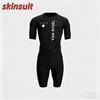 Tuta da Triathlon da Uomo Set da Ciclismo Manica Corta Abbigliamento da Bici Tri Suit Ropa Ciclismo Swim Run Tuta da Gara