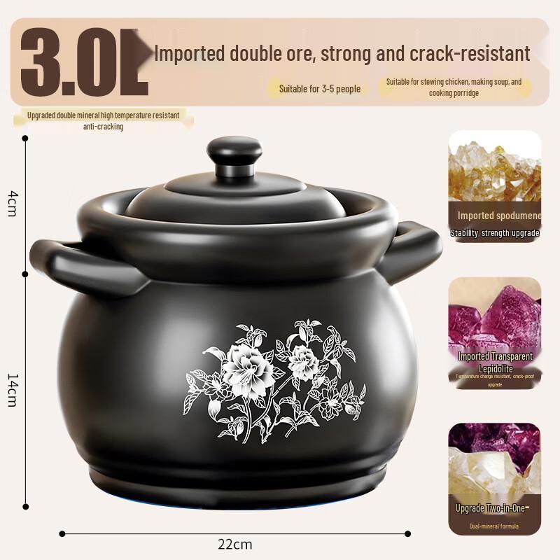 Zhi Shi Clay Soup Pot