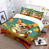 Joyful corgi splash burst! Bedding sets Duvet covers Pillowcases(1* Duvet Cover 2* Pillowcases without duvet insert)