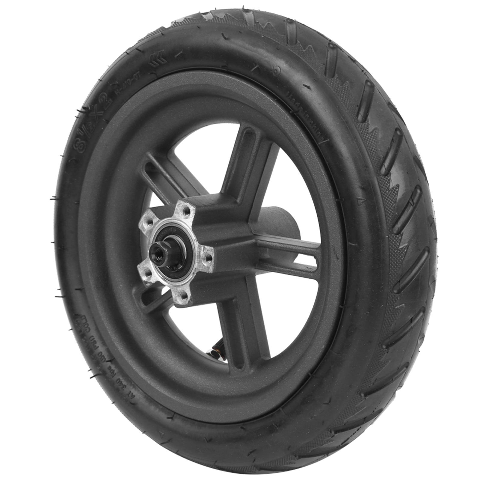 

Inflatable Rear Wheel Fit for Xiaomi PRO Scooter Black Wear Resistant Rubber Tire