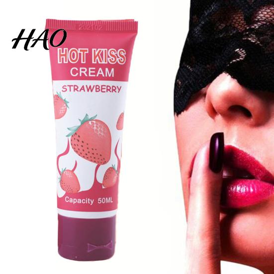 25/30/50ml Crema Lubricante Sexual Sabor Fruta Aceite para Masaje Vaginal Producto para Adultos