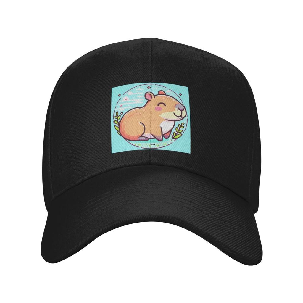 Cartoon Cute Capybara Animal Cap Fashion Casual Baseball Caps Adjustable Hat Hip Hop Summer Unisex Baseball Hats