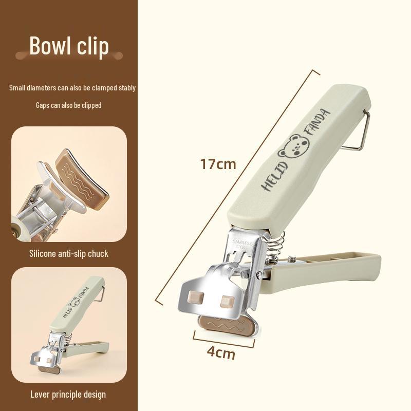 Anti-Scald Bowl & Plate Lifter - Clip & Lift Hot Dishes Safely