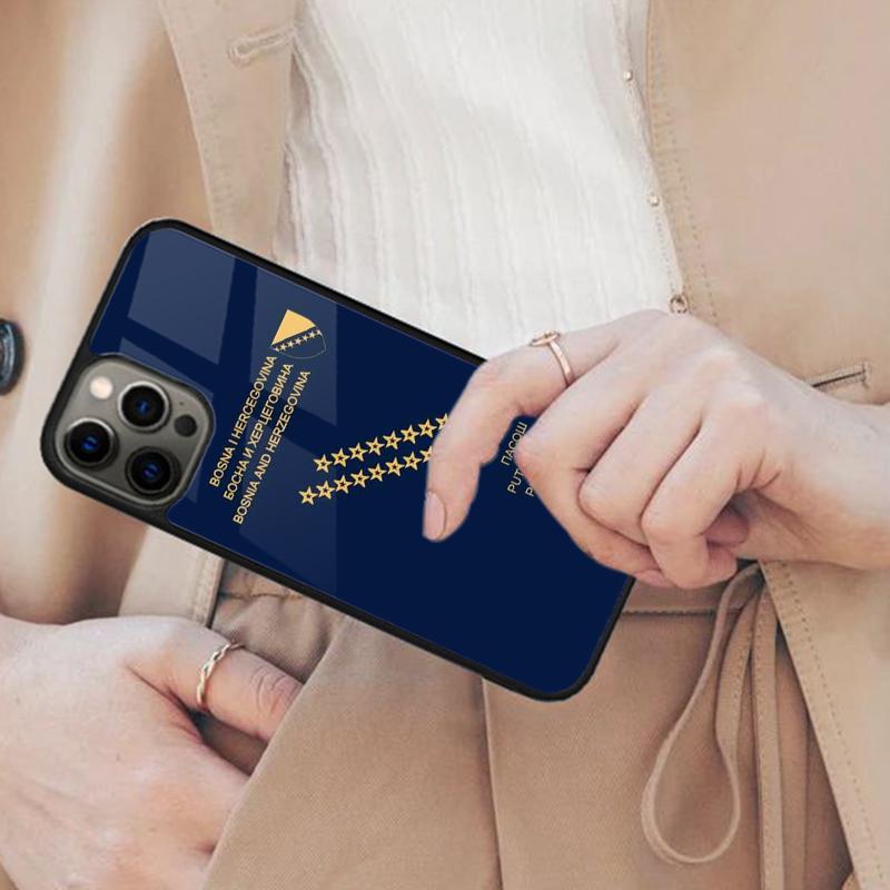 Bosnia Splash Bosnia Flag Magnetic Phone Case For APPLE iPhone 17 Air 16 14 13 12 Pro Max 15 Plus Wireless Charge MagSafe Cover