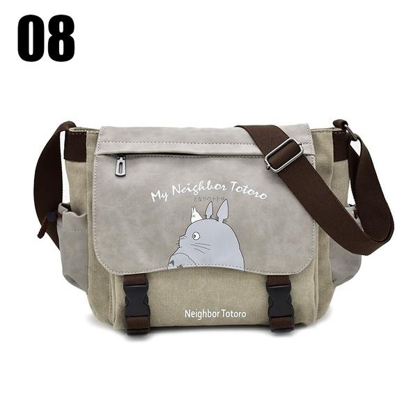 Anime Demon Slayer Messenger Bag ONE PIECE School Bag Backpack