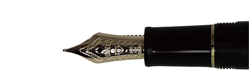 Sailor Professional Gear Slim Mini Gold Fountain Pen, Maroon M, 111303432