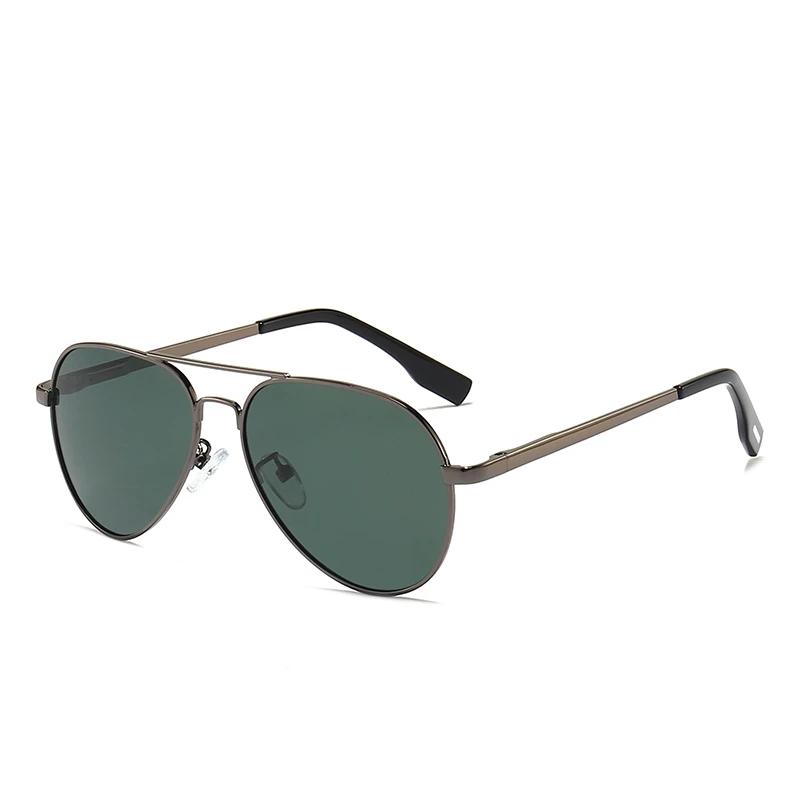 Colorful Lens Myopia Lens Polarized Sunglasses For Children Metal Anti-Glare Oval Prescription Sunglasses 0 -0.5 -0.75 To -4.0