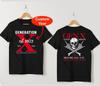 Personalizowany T-shirt Gen X Retro Badass Generation Tee