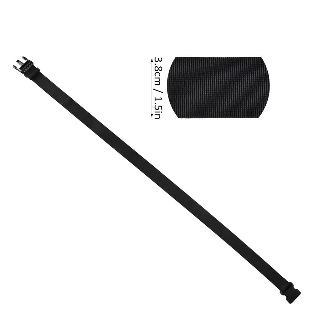 1pcs Black Color Extension Belt One Size Fits All Adjustable Elastic Belt Clothing Decoration