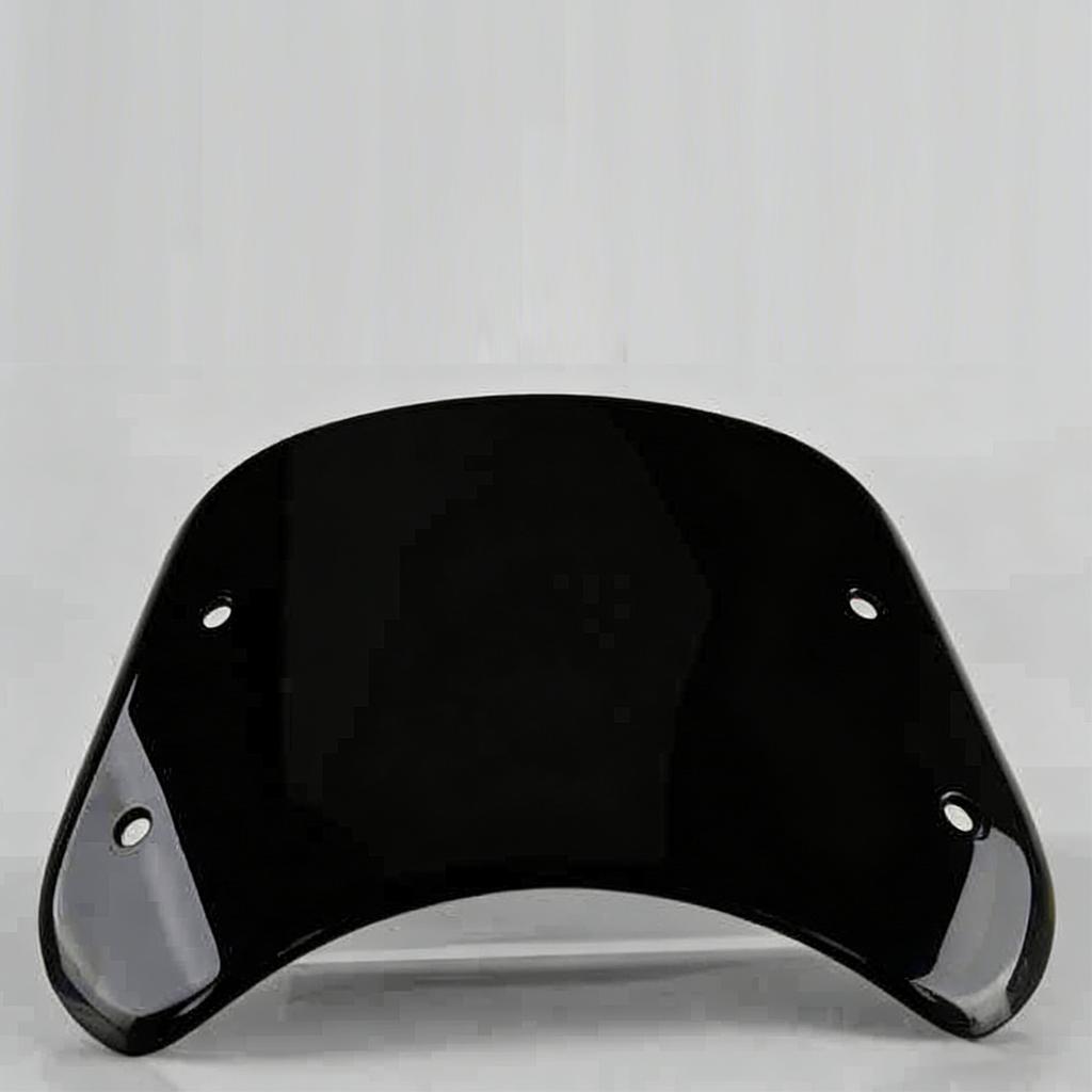 Easy Installation Motorcycle Windshield permanent Look Lightweight ABS Plastic For Different Bikes