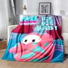 Game Fall guys printed throw blanket—lightweight,soft,warm;versatile blanket all seasons—perfect air-conditioning throw,nap blanket