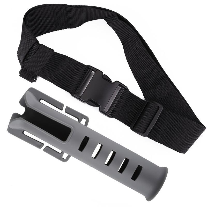 Adjustable Fishing Rod Holder Belt Clip With Locking Hook Portable Gear Anglers