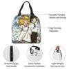 Candy Candy Anime Insulated Lunch Bag for Women Kids Portable Food Boxes Thermal Lunch Box Tote