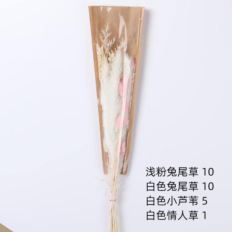 

Сушеный букет Кроличий хвост Трава Маленький тростник Сушеные ветки Сухоцветы Декоративный букет из сухоцветов