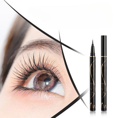 Korean Lady Wasserdichter, langlebiger, schnell trocknender flüssiger Eyeliner mit glattem, mattem Stempel